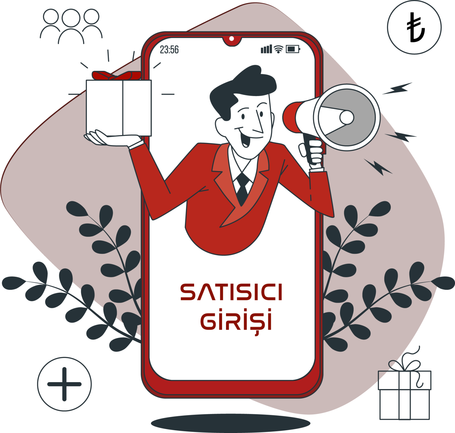 Satıcı Giriş Sayfası Görüntüsü